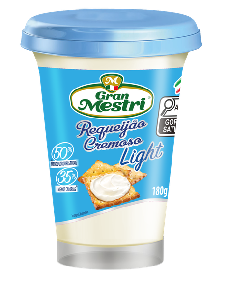 Requeijão Gran Mestri Light 180g