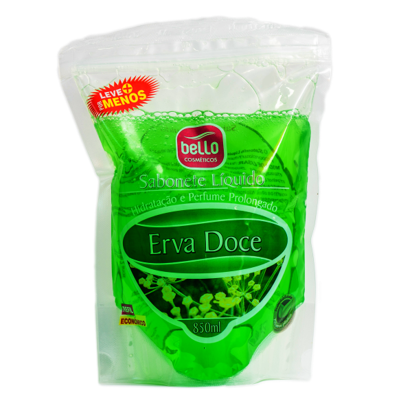 Sabonete Liquido Bello Erva Doce 850ml