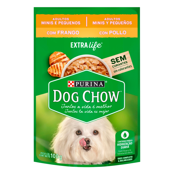 Sache Dog Chow Frango Ao Molho100g