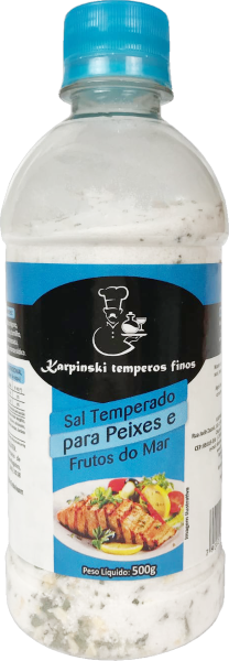 Sal Temp Karpinski P/ Peixe e Frutos Do Mar 500g