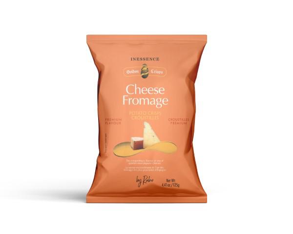 Salgadinho Chips De Batata Frita Sabor Queijo Rubio 125g (Importação Brasão)