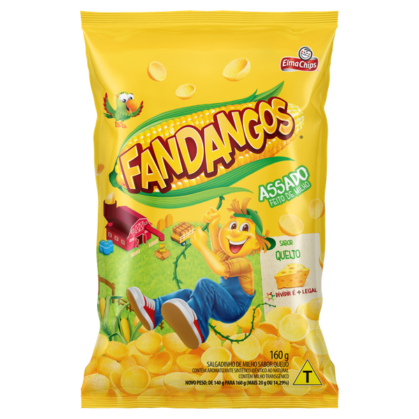 Salgadinho Elma Chips Fandangos Queijo 160g