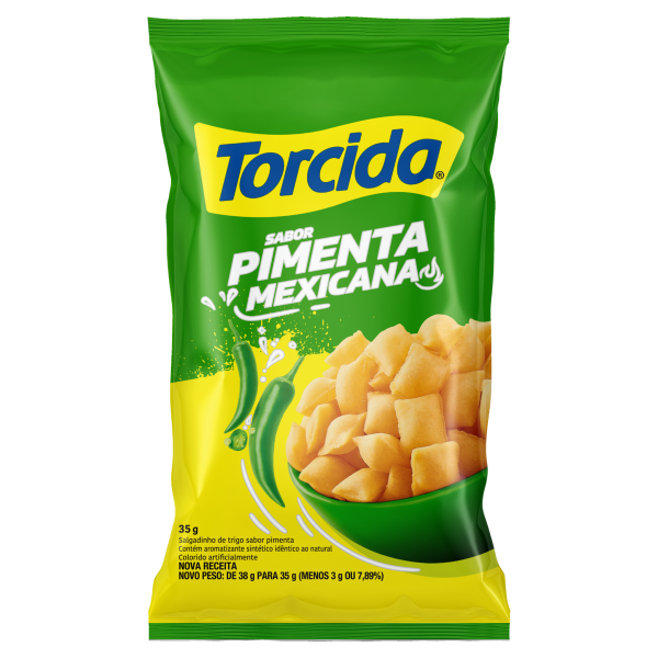 Salgadinho Elma Chips Torcida Pimenta Mexicana 35g