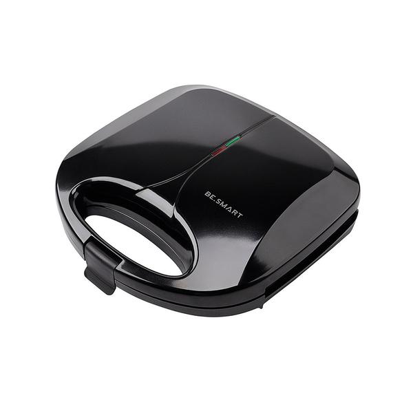 Sanduicheira Grill Elétrica Preta Be Smart 220v