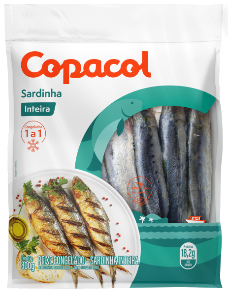 Sardinha Copacol Eviscerada Iqf 500g
