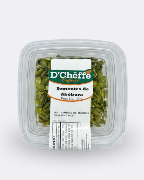Semente Abobora Crua Sem Casca Dcheffe 100g