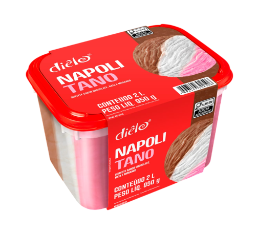 Sorvete Diêlo Napolitano 2lt