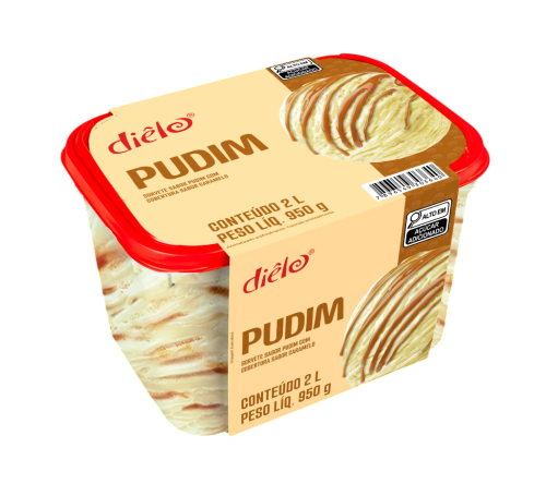 Sorvete Pudim Dielo 2lt