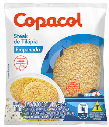 Steak Copacol Tilápia 100g
