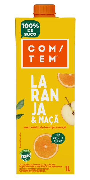 Suco Com/Tem Laranja Tp 1lt