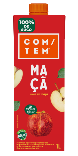 Suco Com/Tem Maçã Tp 1lt