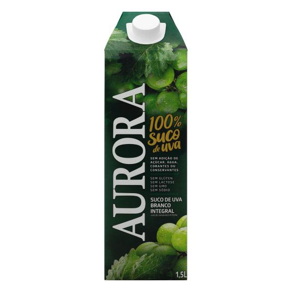 Suco Uva Branca Integral Aurora Tp 1.5lt