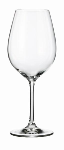 Taça de Crystal Bohemia Sarah Titanium Vinho Tinto 520ml (Importação Brasão)