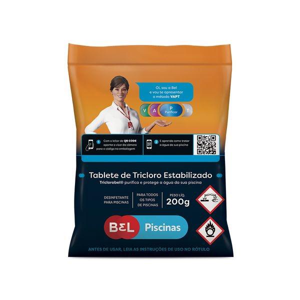 Tablete De Tricloro Pastilha Bel Piscinas 200g