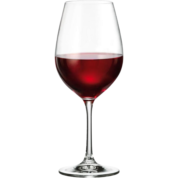 Taca de Crystal Bohemia Sarah Titanium Vinho Tinto 520ml