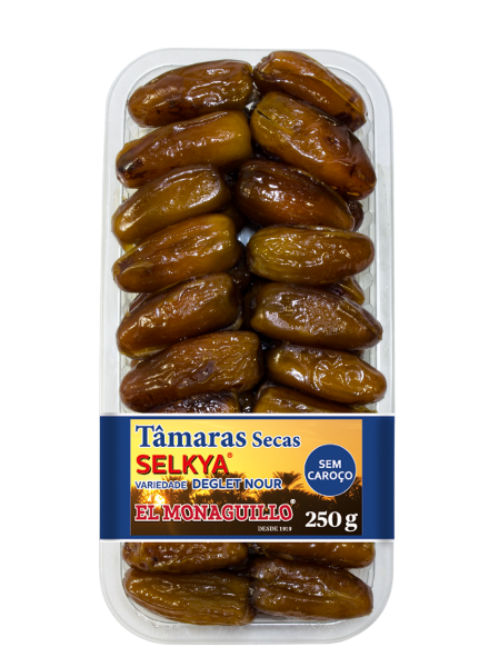 Tamaras Sem Caroço Deglet Nour Bernabe 250g (Importação Brasão)