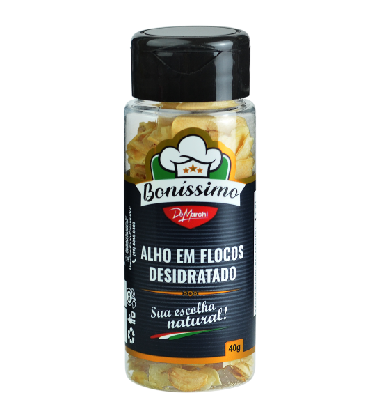 Tempero Alho Flocos Bonissomo 40g