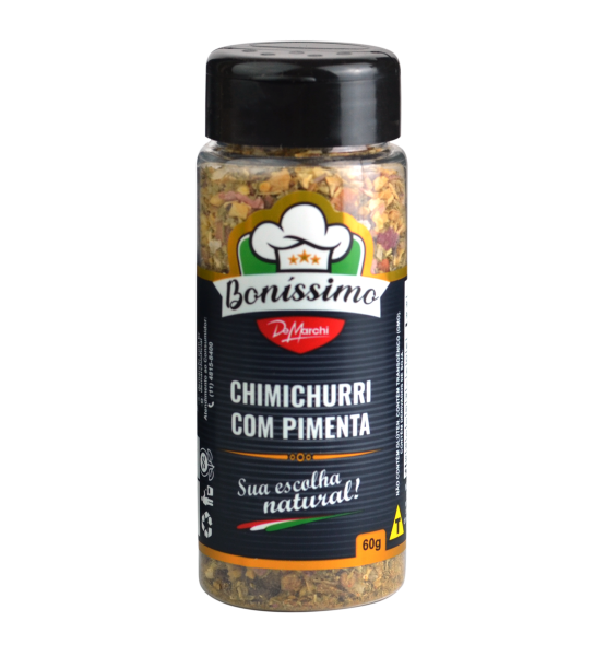 Tempero Chimichurri C/Pimenta Bonissimo 60g