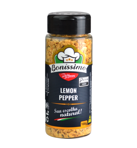 Tempero Lemon Pepper Bonissimo 100g
