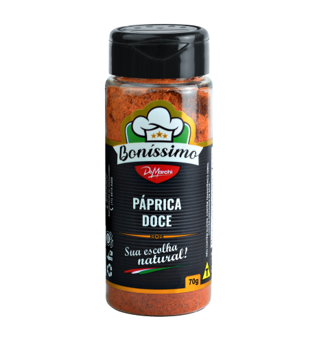Tempero Páprica Doce Bonissimo 70g
