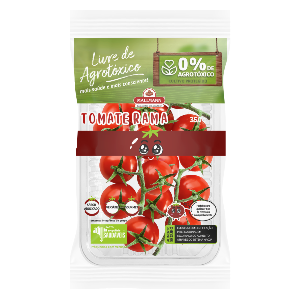 Tomate Cereja Rama Mallmann Livre Agrotóxico 350g