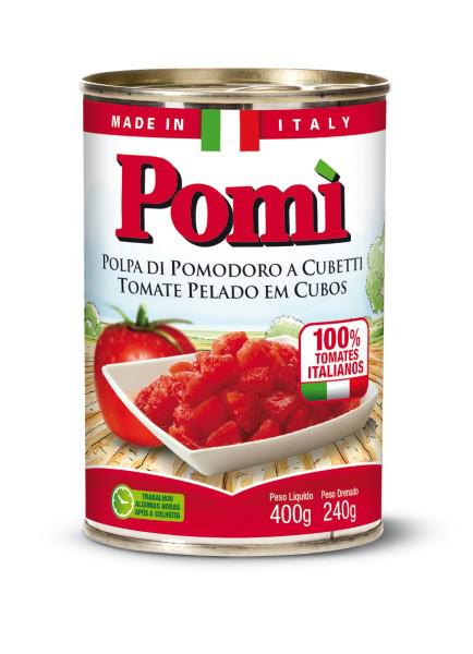 Tomate Pelado Pomi Picado 400g