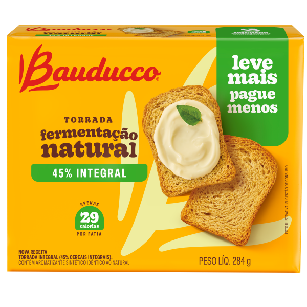 Torrada Bauducco Integral 284g