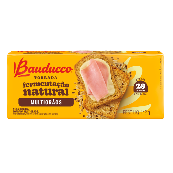 Torrada Bauducco Multigrãos 142g