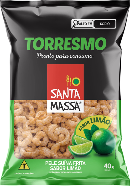 Torresmo Com Limão Santa Massa 40g