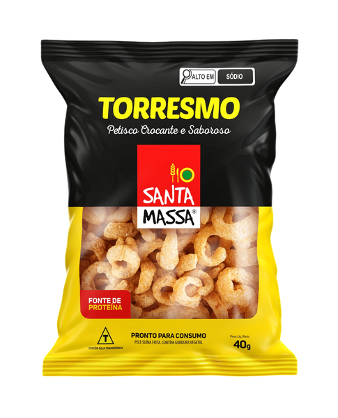 Torresmo Pronto Tradicional Santa Massa 40g