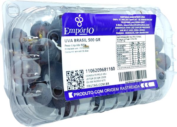 Uva Brasil Empório Bandeja 450g