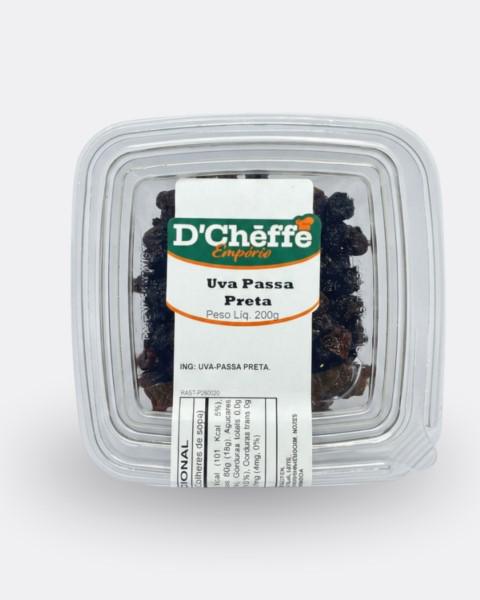 Uva Passa Preta Dcheffe 200g