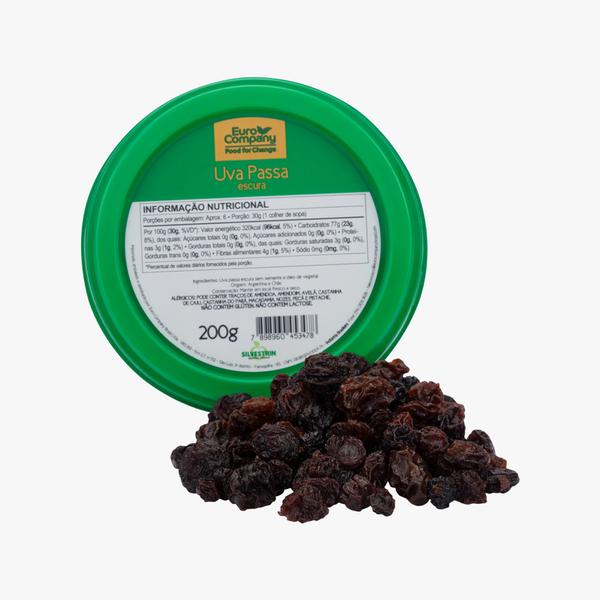 Uva Passas Escura Euro Company 200g