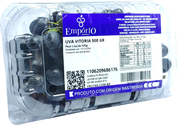 Uva Vitória Empório Bandeja 450g