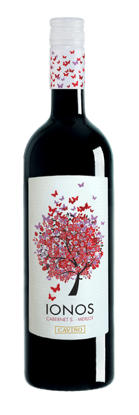 Vinho Blend Cabernet/Merlot Ionos Cavino 750ml (Grego)