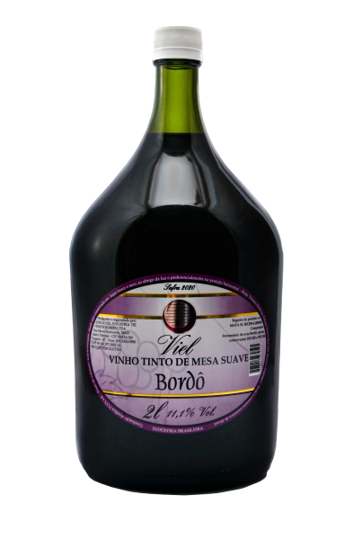 Vinho Bordo Suave Viel 2lt