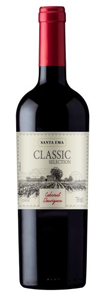 Vinho Cabernet Sauvignon Selection Santa Ema 750ml