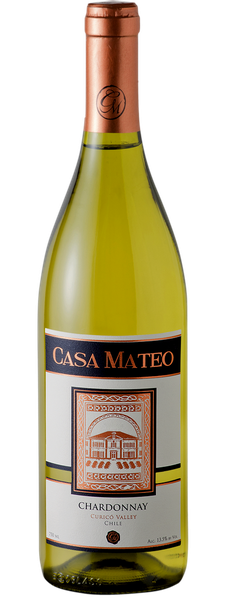 Vinho Chardonnay Casa Mateo 750ml (Chileno)