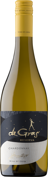 Vinho Chardonnay Chileno Reserva Degras 750ml (Importação Brasão)