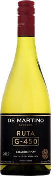 Vinho Chardonnay Ruta G450 De Martino 750ml