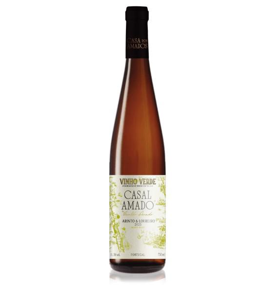 Vinho Português Branco Verde Arinto Loureiro Casal Amado 750ml (Importação Brasão)