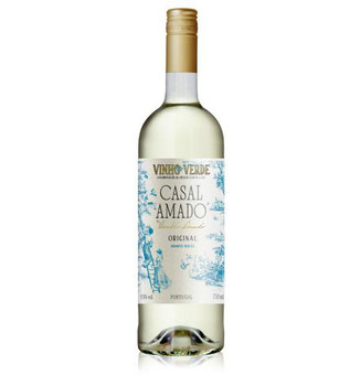 Vinho Português Verde DOC Casal Amado 750ml (Importação Brasão)