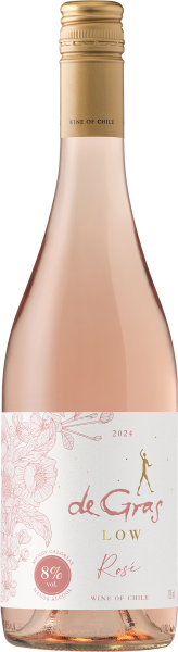 Vinho Rose Chileno Low Degras 750ml (Importação Brasão)