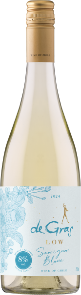 Vinho Sauvignon Blanc Chileno Low Degras 750ml (Importação Brasão)