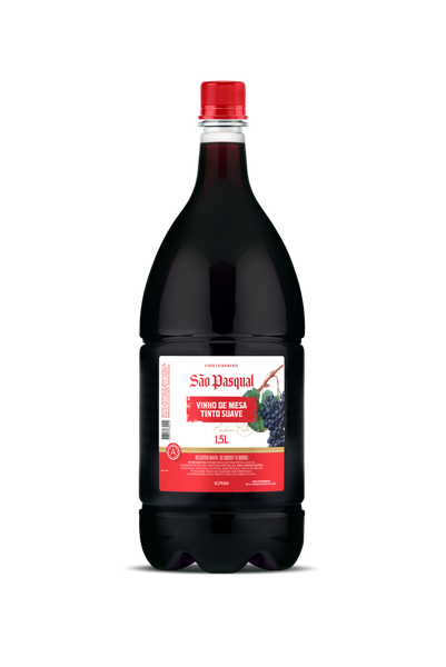 Vinho Tinto Suave São Pasqual 1,5lt