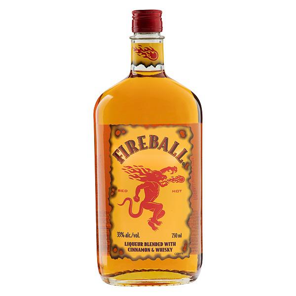 Whiskey Fireball Canela 750ml