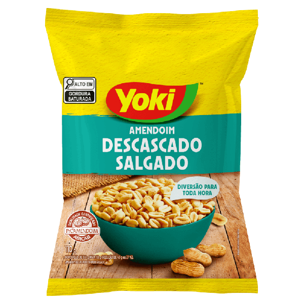 AMENDOIM DESC SALGADO YOKI 110G