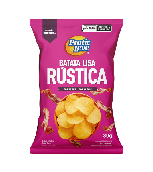 BATATA BACON PRATIC LEVE 80G