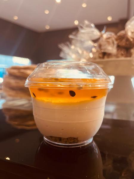 CHEESECAKE NO POTE MARACUJA