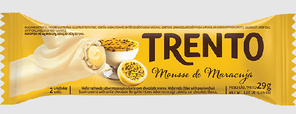 CHOCOLATE PECCIN TRENTO MOUSSE MARACUJA 29G